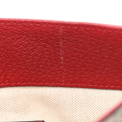 Gucci Soft GG Supreme Monogram Web Bosco Patch Small Crossbody Tote Beige Malva Hibiscus Red 8 of 9