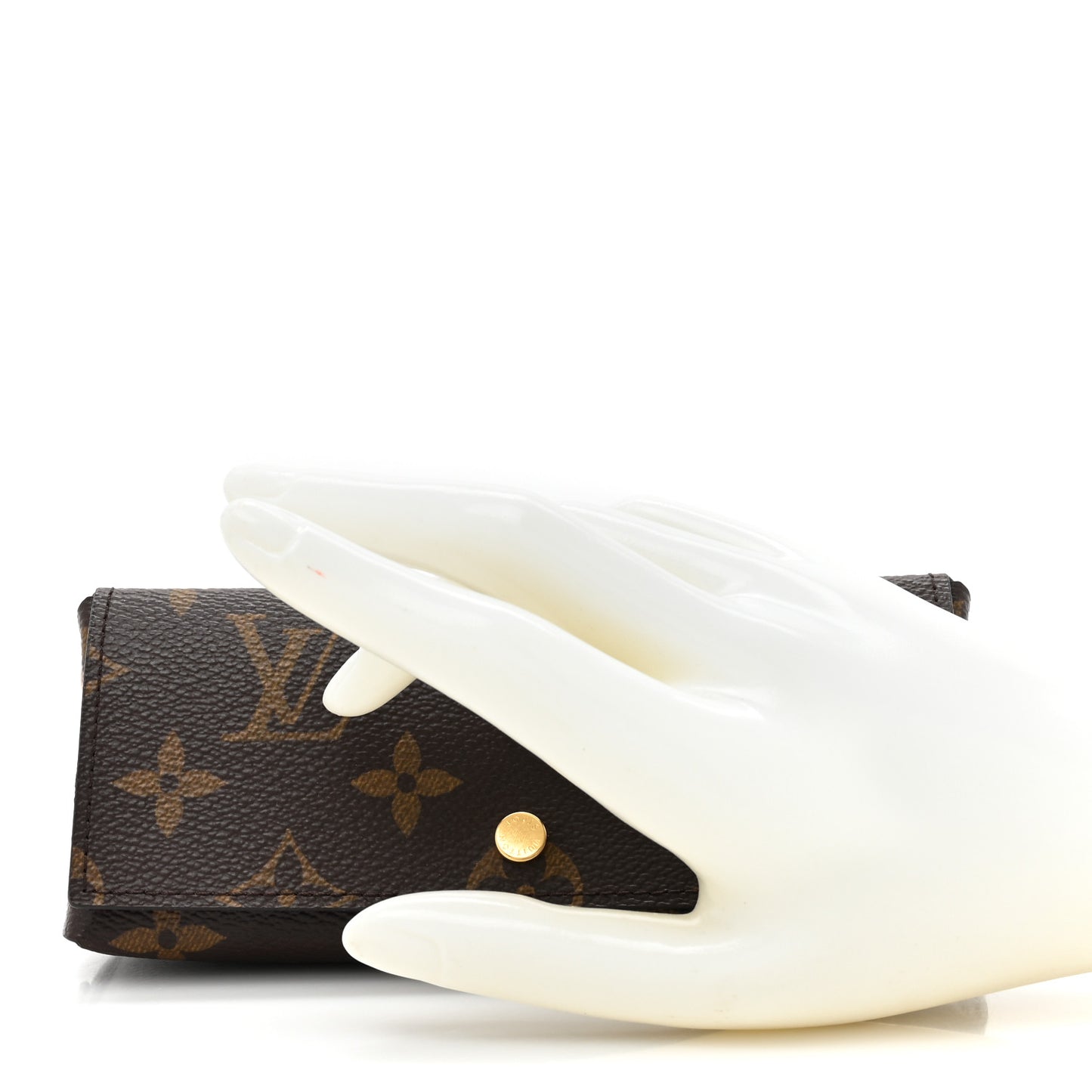 Monogram Rivet Pochette Fuchsia