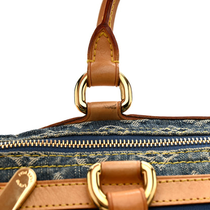Louis Vuitton Monogram Denim Neo Speedy Blue 26 of 29