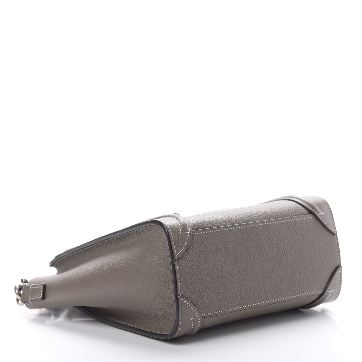 Drummed Calfskin Nano Luggage Souris
