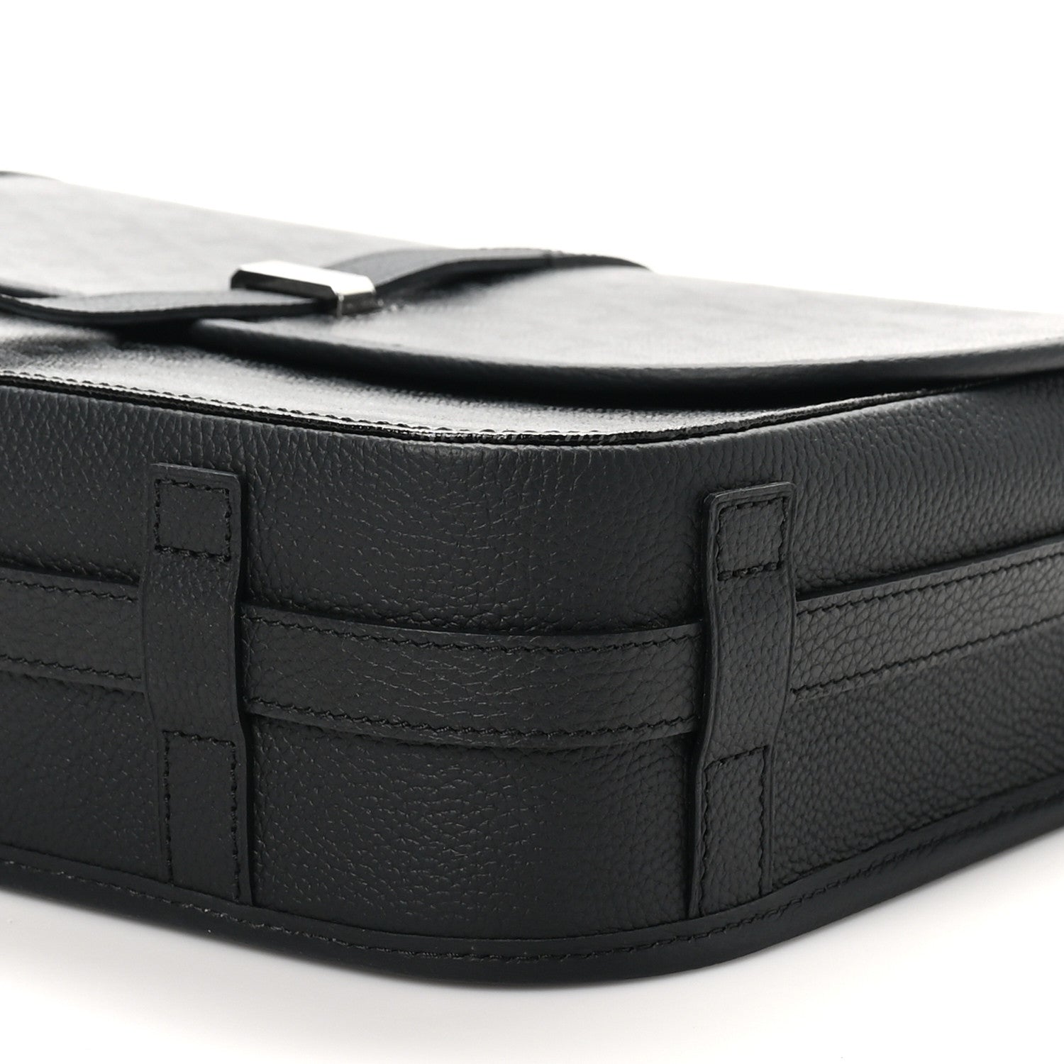 Goyard Goyardine Belvedere II MM Messenger Bag Jet Black 9 of 9