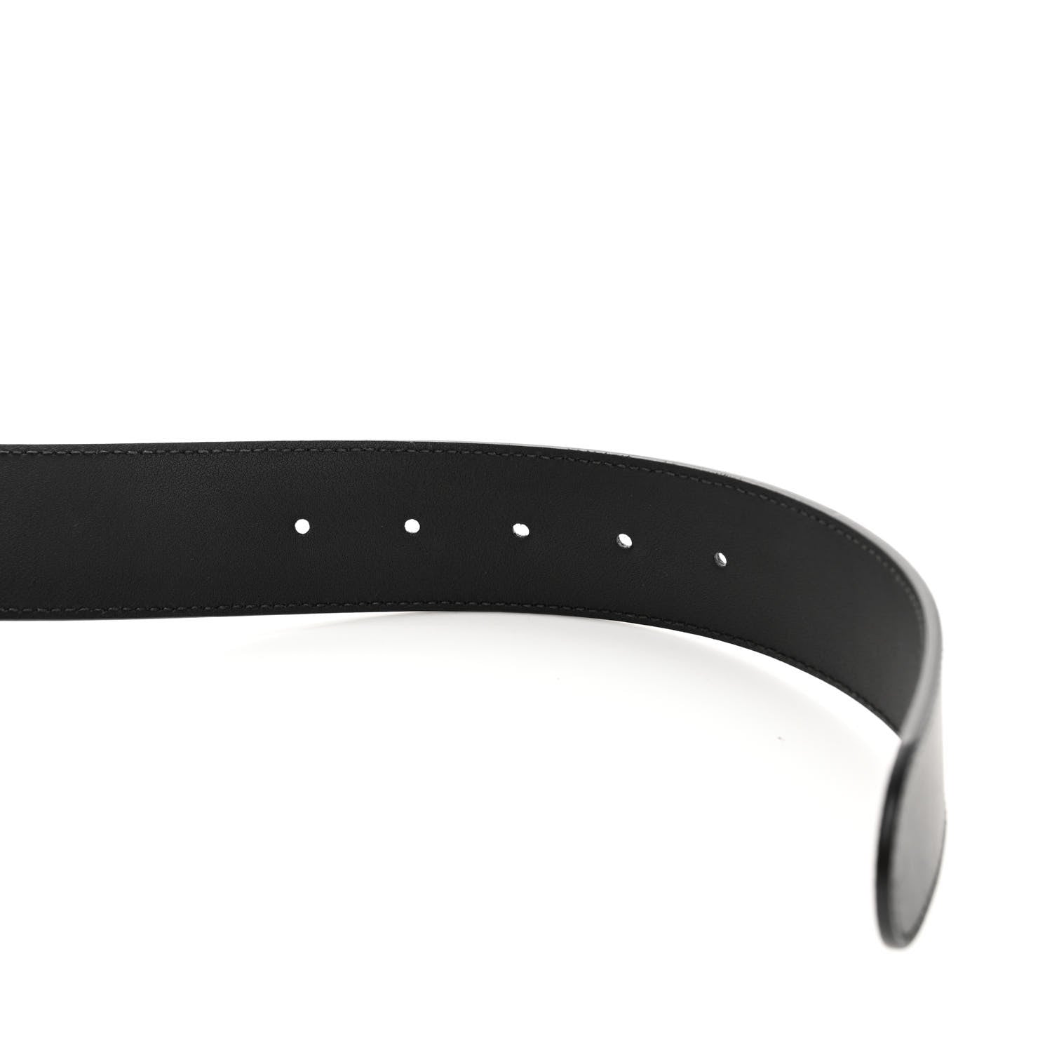 Gucci Calfskin Double G 40mm Belt 85/34 Black 5 of 10