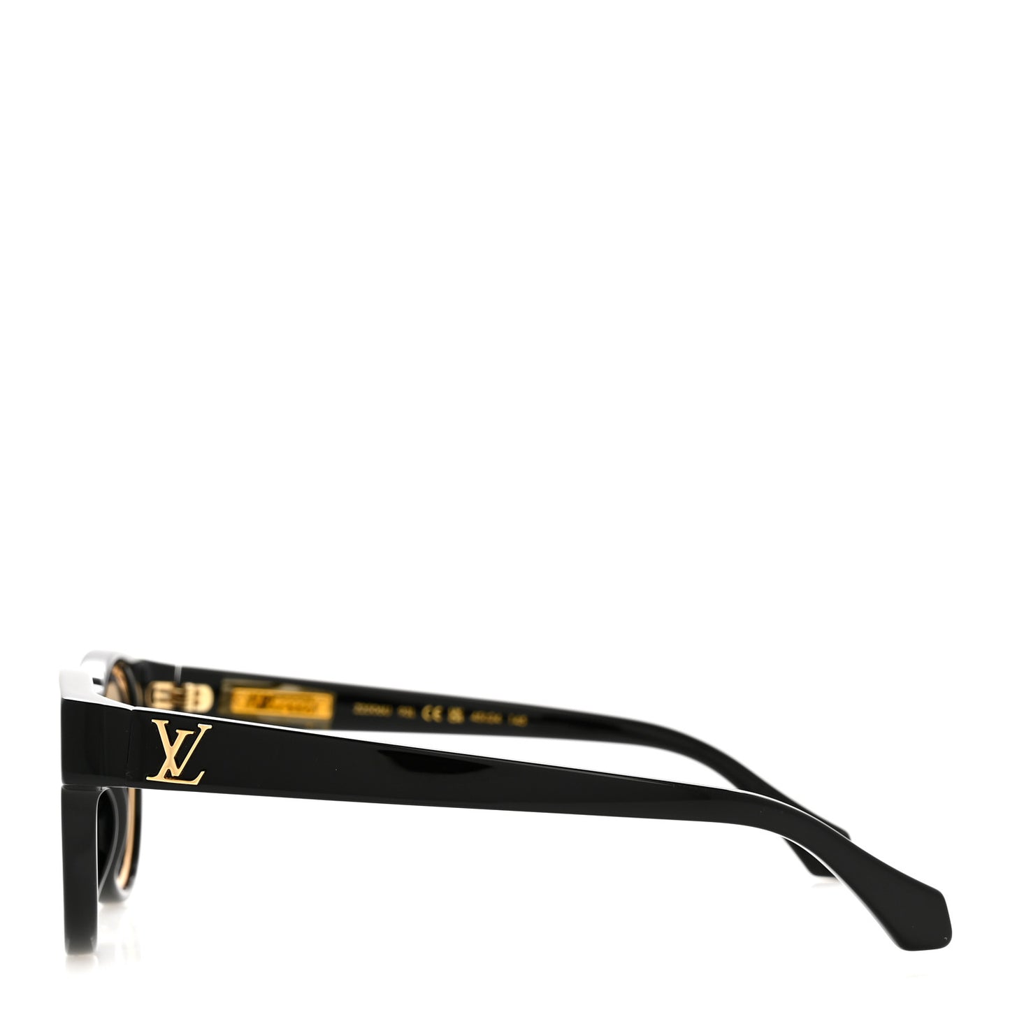 Acetate LV Legacy Round Sunglasses Z2506U Black
