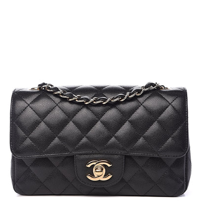 Chanel Caviar Quilted Mini Rectangular Flap Black 1 of 12