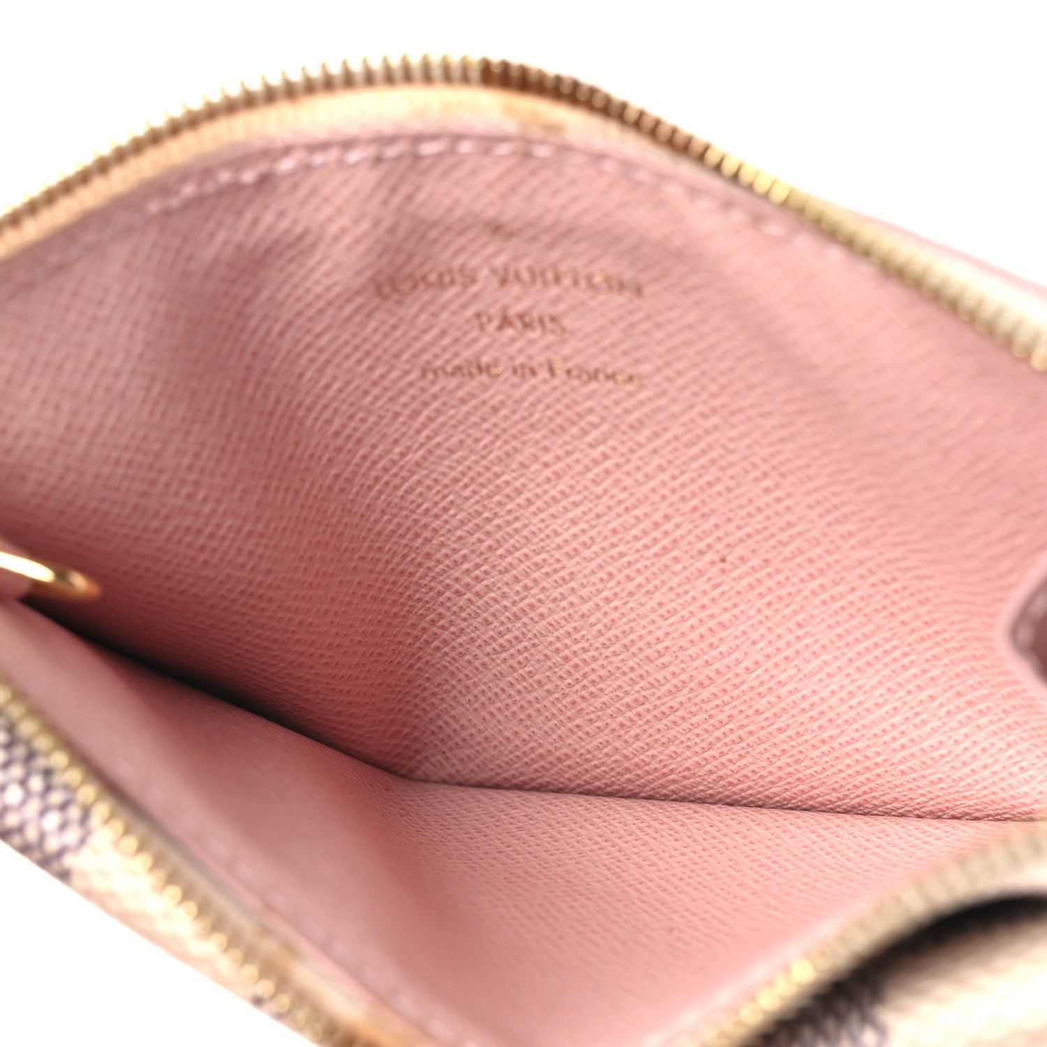 Louis Vuitton Damier Azur Recto Verso Card Holder Rose Ballerine 6 of 9