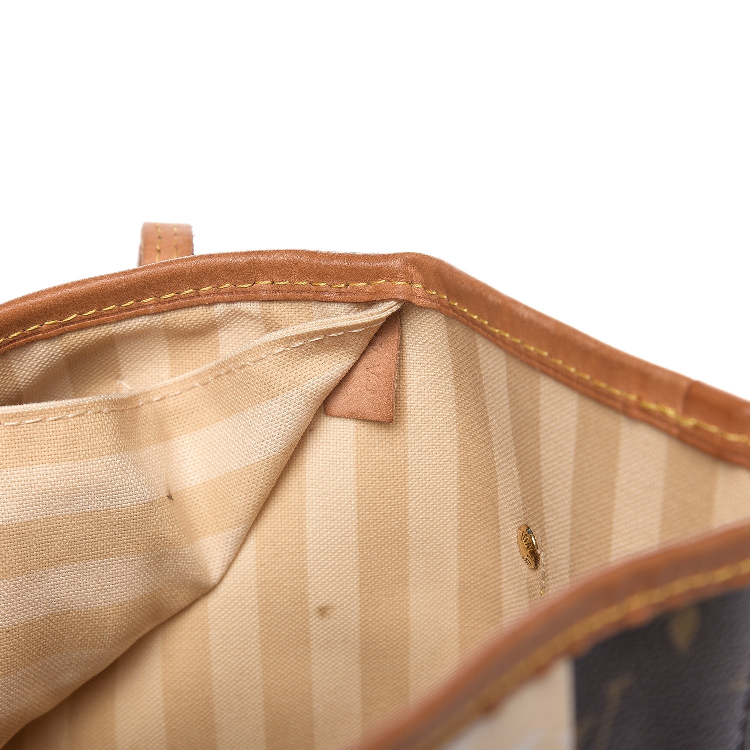 Louis Vuitton Monogram Rayures Neverfull MM 6 of 15