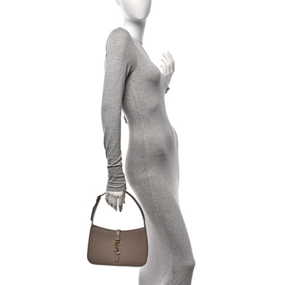 Saint Laurent Smooth Calfskin Le 5 A 7 Hobo Taupe 2 of 12