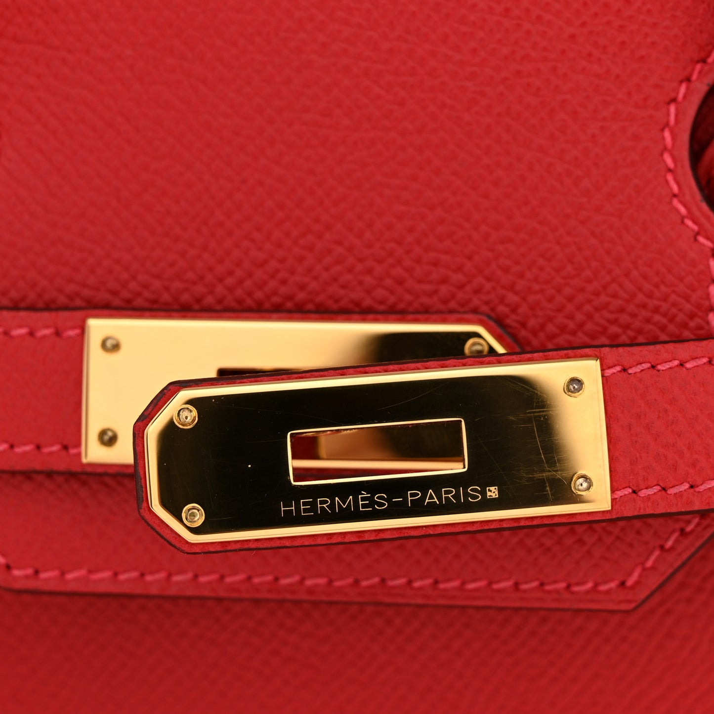Epsom BIRKIN 30 Rouge Casaque