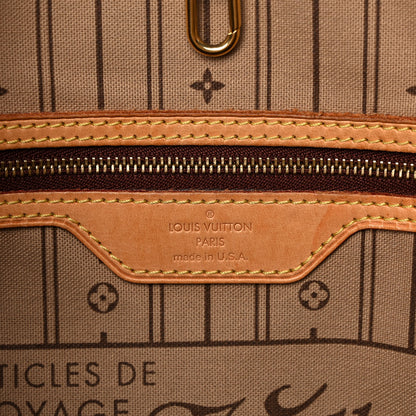 Louis Vuitton Monogram Neverfull MM 6 of 15