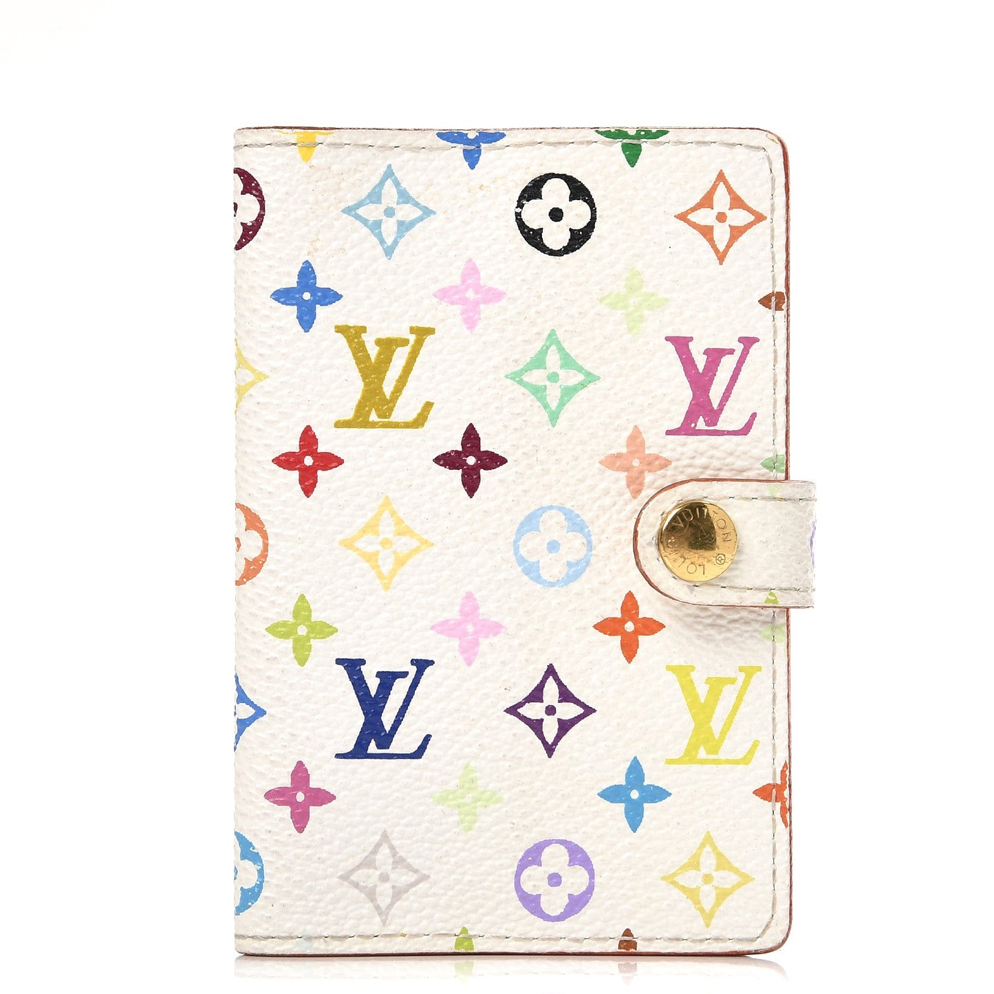 Monogram Multicolor Carnet de Bal Mini Agenda Cover White