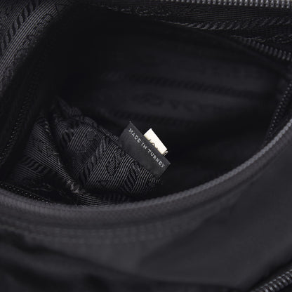 Prada Nylon Vela Messenger Black 7 of 10
