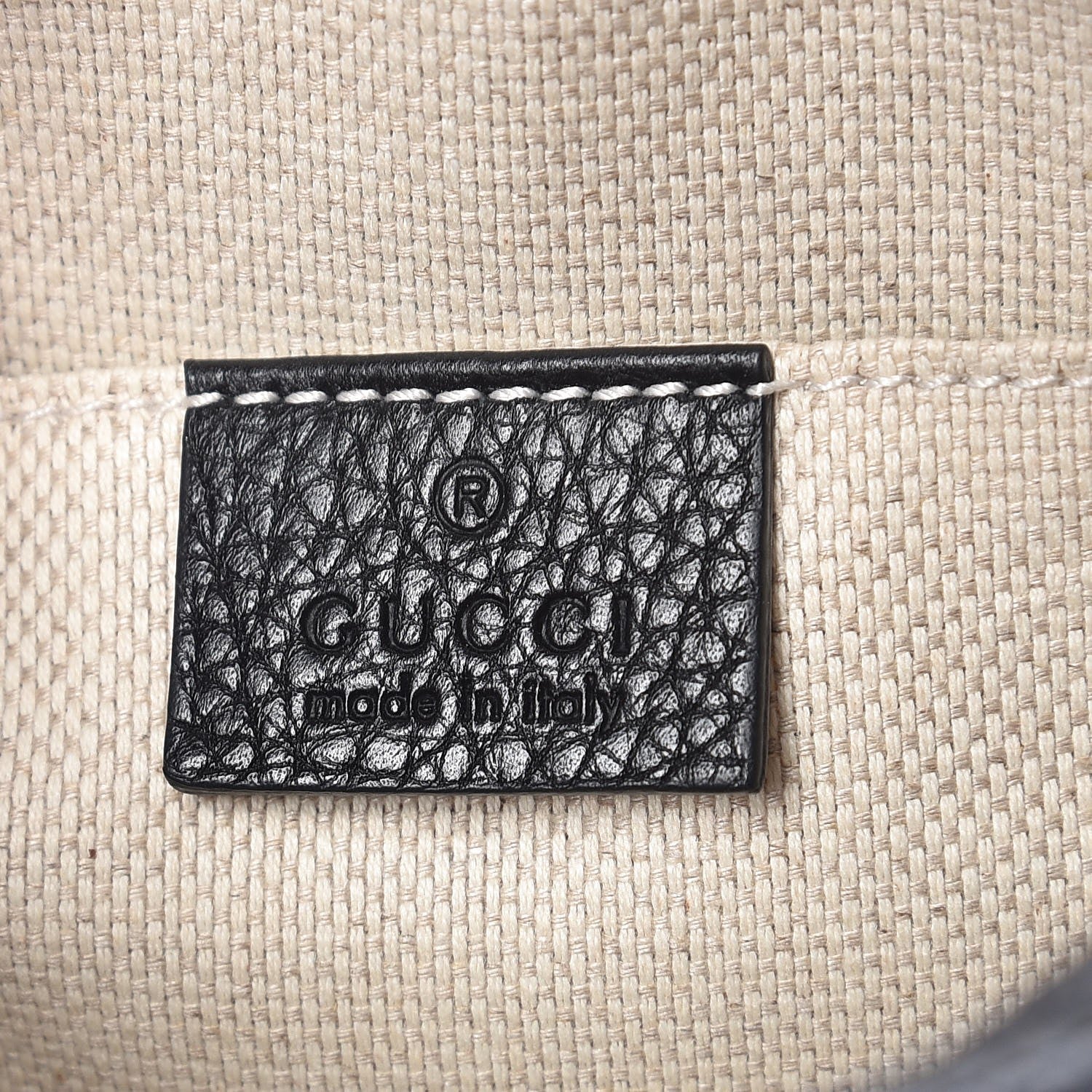 Gucci Pebbled Calfskin Small Soho Disco Bag Black 6 of 7