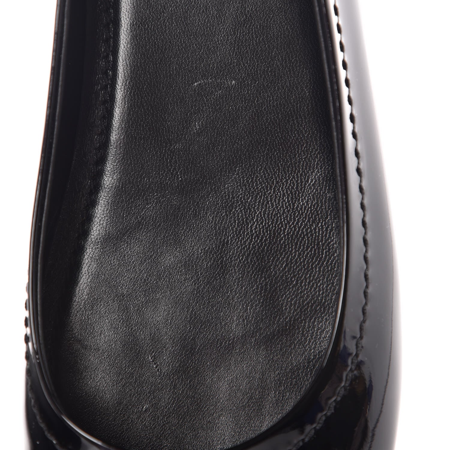 Louis Vuitton Patent Calfskin Oxford Ballerina Flats 40 Black 10 of 10