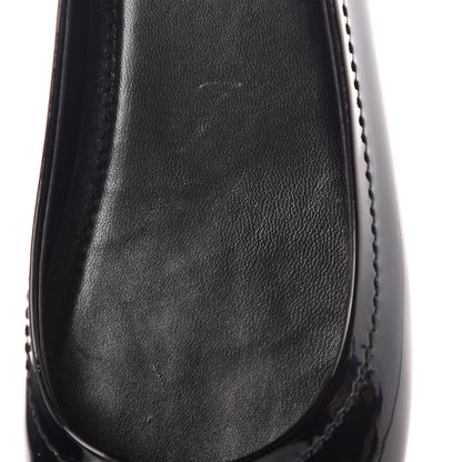 Louis Vuitton Patent Calfskin Oxford Ballerina Flats 40 Black 10 of 10