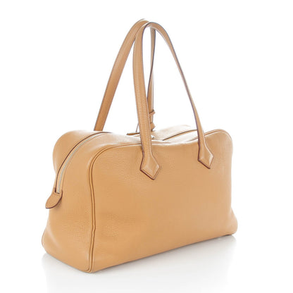 Hermes Taurillon Clemence Victoria II 35 Tabac Camel 3 of 12