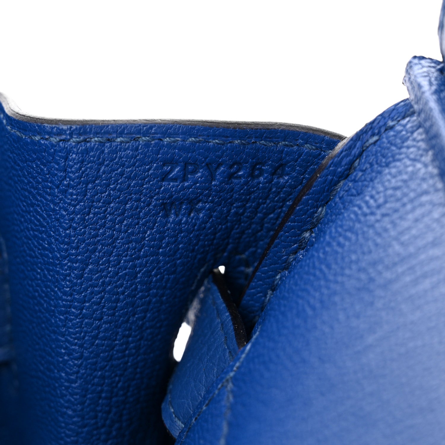 Hermes Togo Birkin 30 Bleu France 7 of 11
