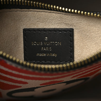 Louis Vuitton Monogram Giant Crafty NeoNoe MM Creme Rouge Black 5 of 8