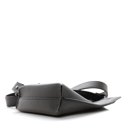 Loewe Soft Grained Calfskin Vertical T-Pocket Crossbody Bag Anthracite 4 of 10