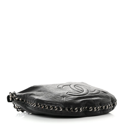 Chanel Calfskin Modern Chain Hobo Black 4 of 12