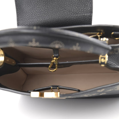 Louis Vuitton Taurillon Sweet Brogues Capucines PM Black 5 of 11