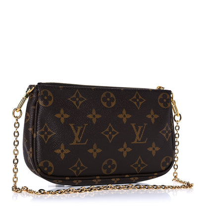 Louis Vuitton Monogram Multi Pochette Accessories Mini Pochette 3 of 9