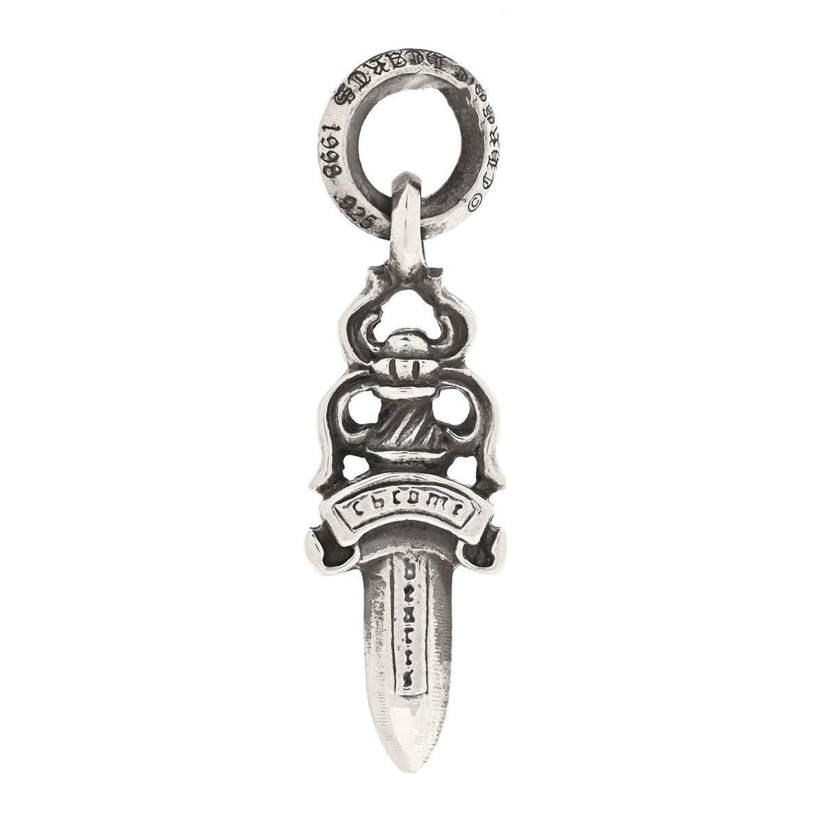 Sterling Silver Small Dagger Pendant