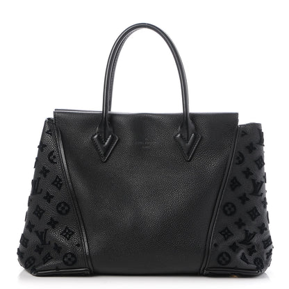 Louis Vuitton Veau Cachemire Tote W PM Black 1 of 7