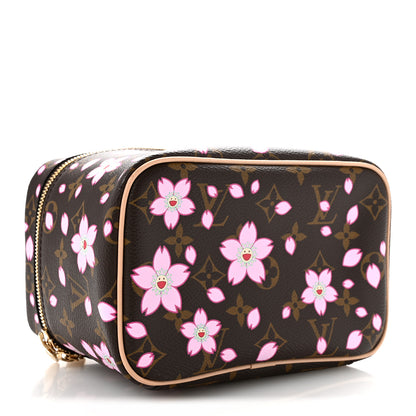 Louis Vuitton LV X TM Monogram Cherry Blossom Nice Mini Sakura Brown 4 of 6