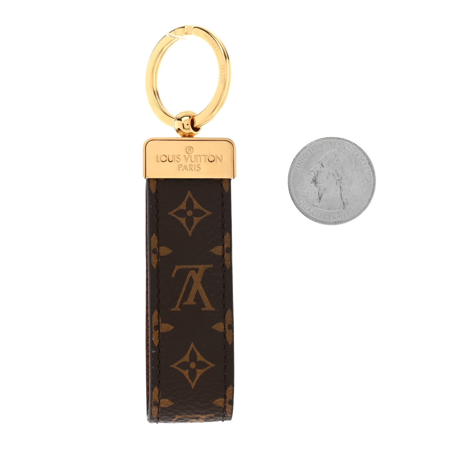 Louis Vuitton Monogram Dragonne Key Holder 2 of 3