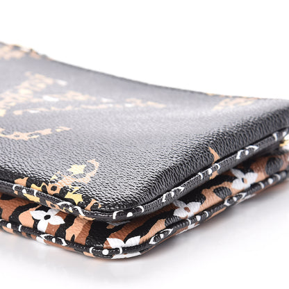 Louis Vuitton Monogram Giant Jungle Pochette Double Zip Black 11 of 12