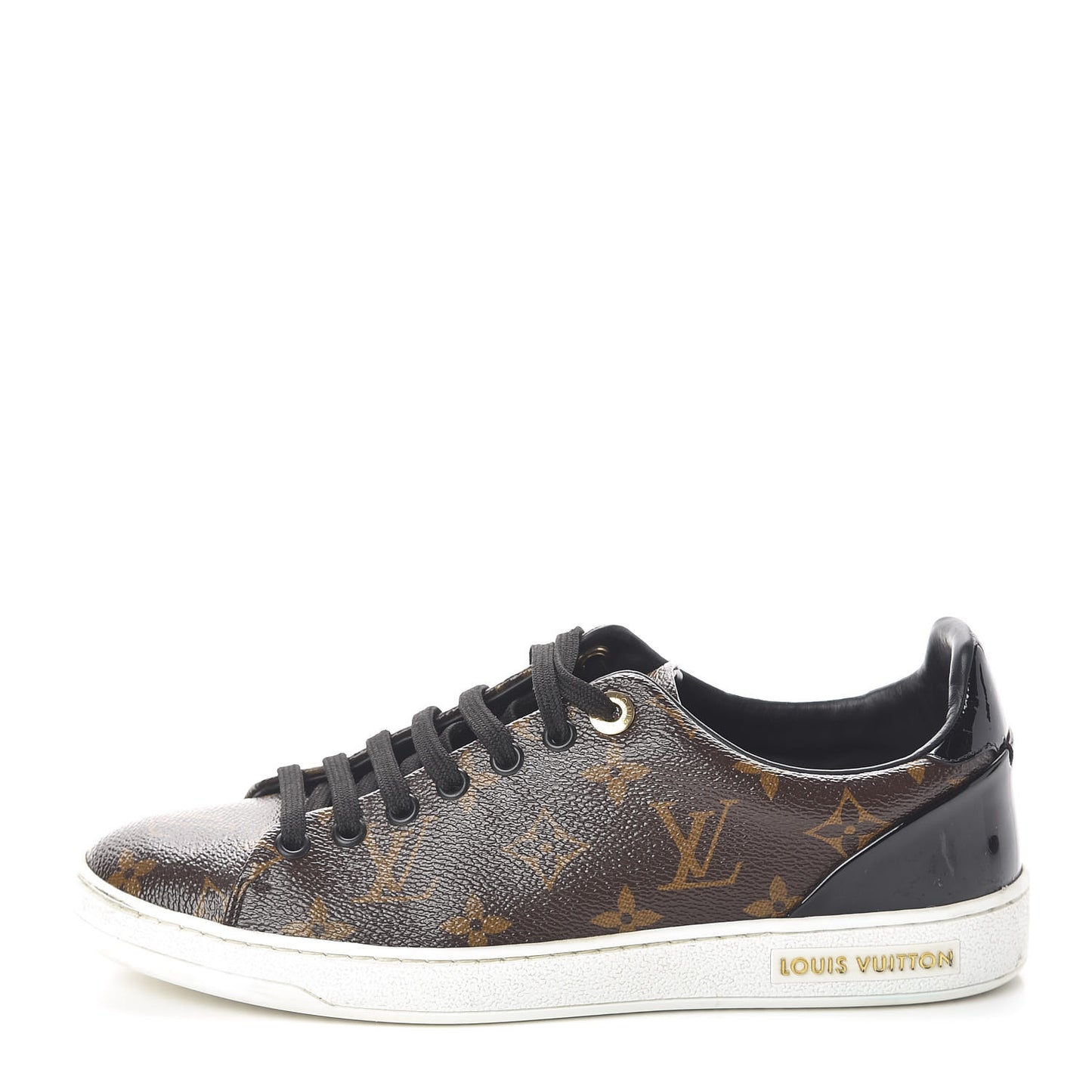 Patent Monogram Frontrow Sneakers 38