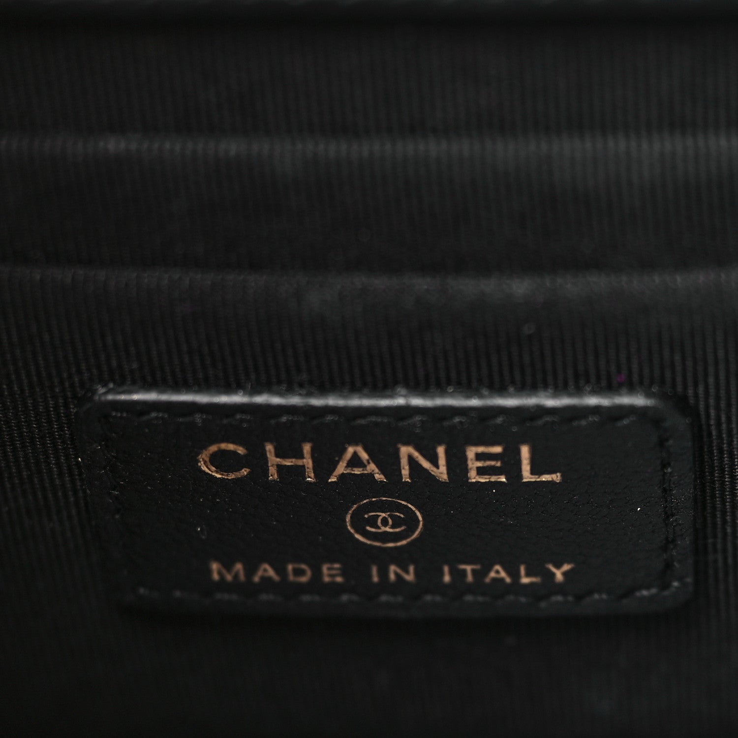 Chanel Lambskin Quilted Mini Trendy CC Chain Wallet Black 6 of 10