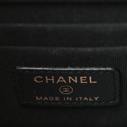 Chanel Lambskin Quilted Mini Trendy CC Chain Wallet Black 6 of 10
