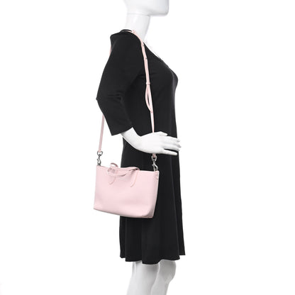 Alexander McQueen Saffiano Mini Shopper Tote Pink 2 of 9