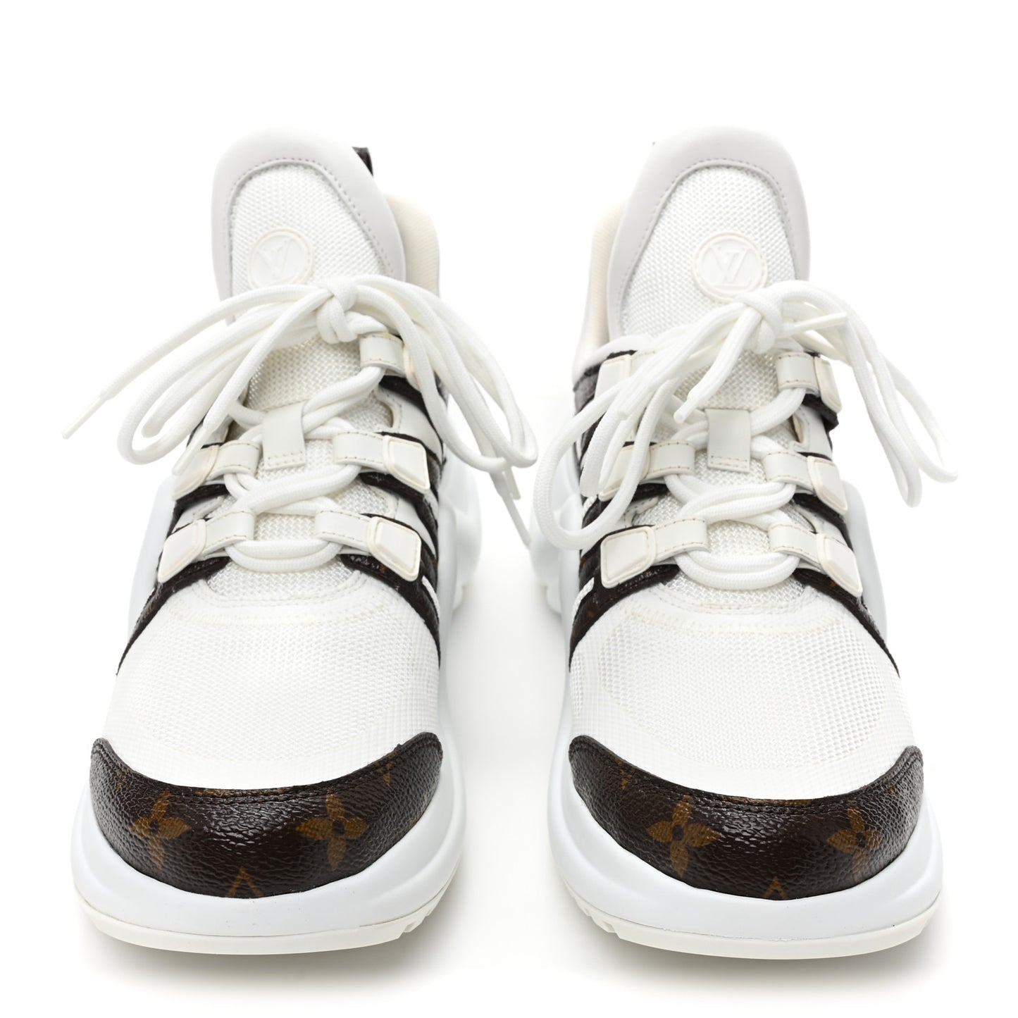 Patent Monogram LV Archlight Sneakers 39 White
