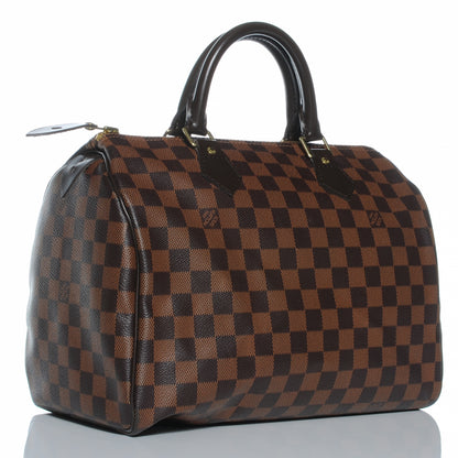 Louis Vuitton Damier Ebene Speedy 30 4 of 8