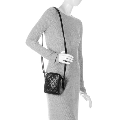 Chanel Calfskin Quilted Small Cambon Messenger Black 2 of 8