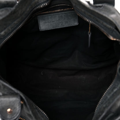 Balenciaga Agneau Giant 21 Rose Gold Hardware City Anthracite 5 of 30