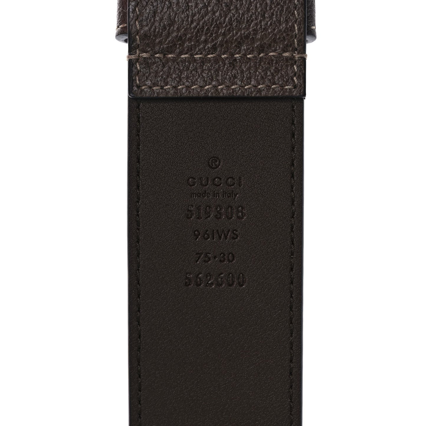 GG Supreme Monogram Ophidia Belted iPhone Case 75 30 Dark Brown