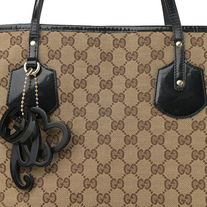Gucci Monogram Small Jolie Tote Black 8 of 11