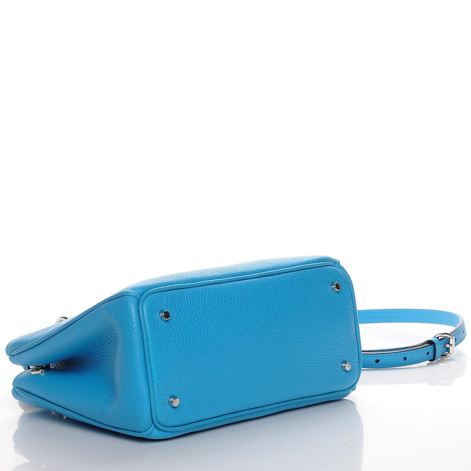 Christian Dior Bullcalf Small Diorissimo Tote Bleu Nosy 5 of 10