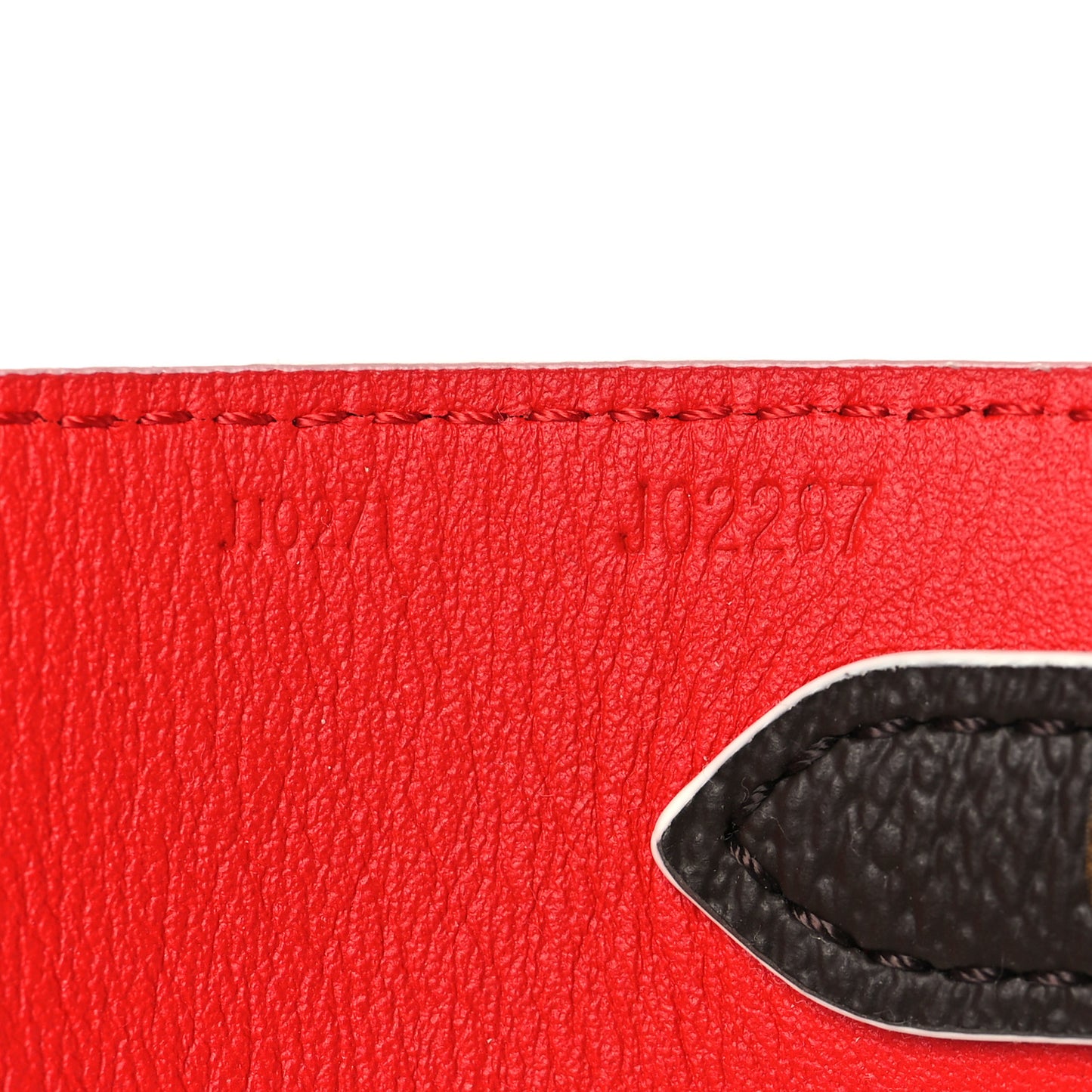 Monogram Bandouliere Shoulder Strap Red