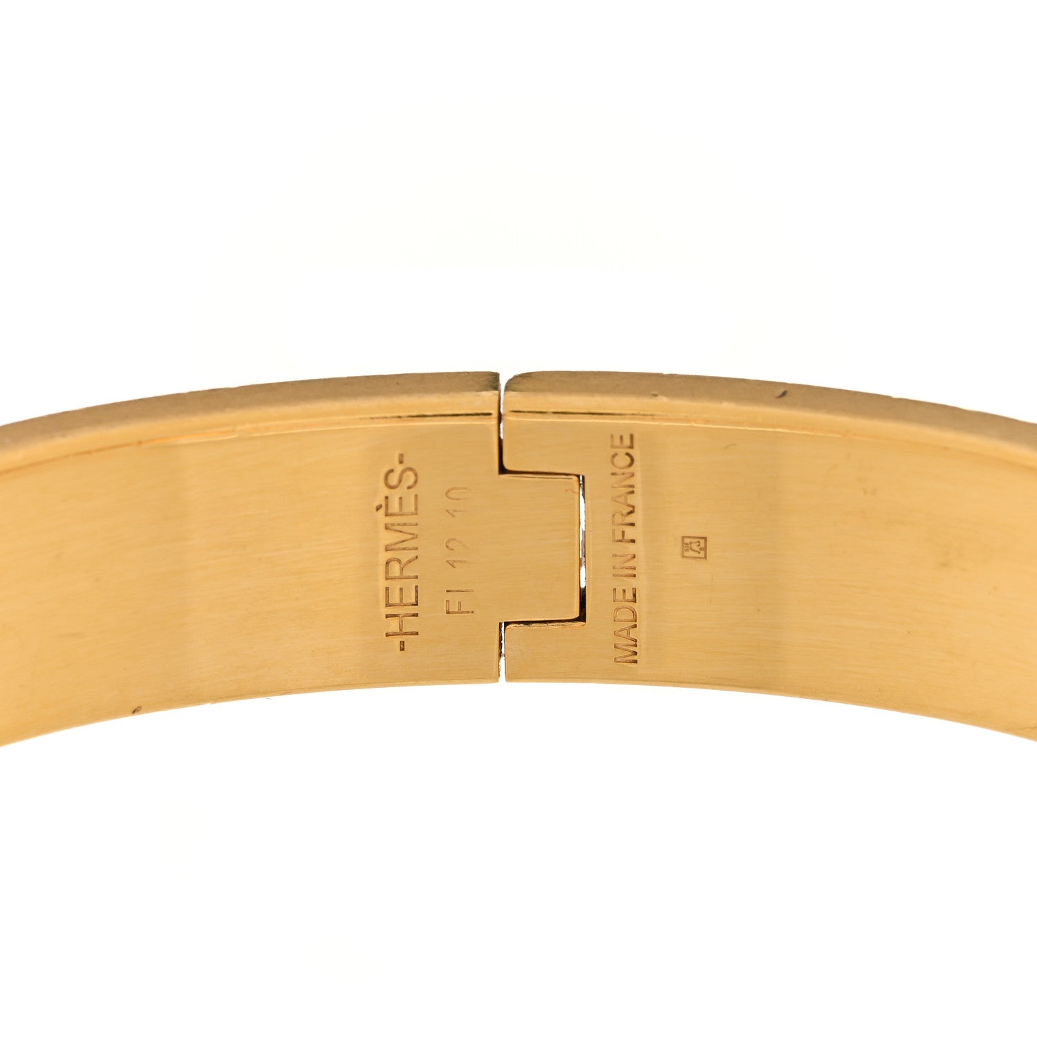 Hermes Enamel Narrow Clic Clac H Bracelet PM Black 3 of 3