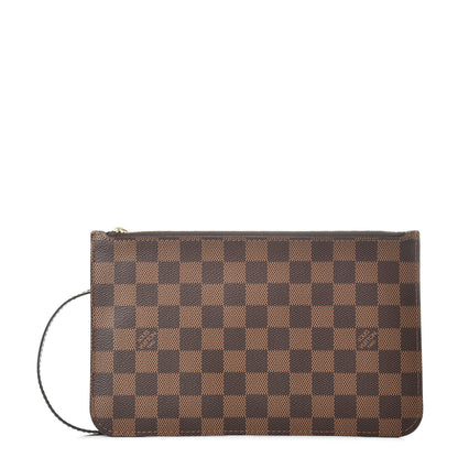 Louis Vuitton Damier Ebene Neverfull MM GM Pochette 1 of 8