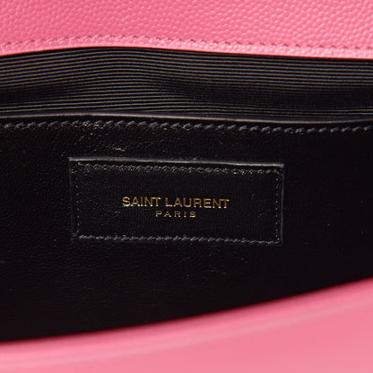 Saint Laurent Grain De Poudre Classic Monogram Cassandre Clutch Lipstick Fuchsia 5 of 9