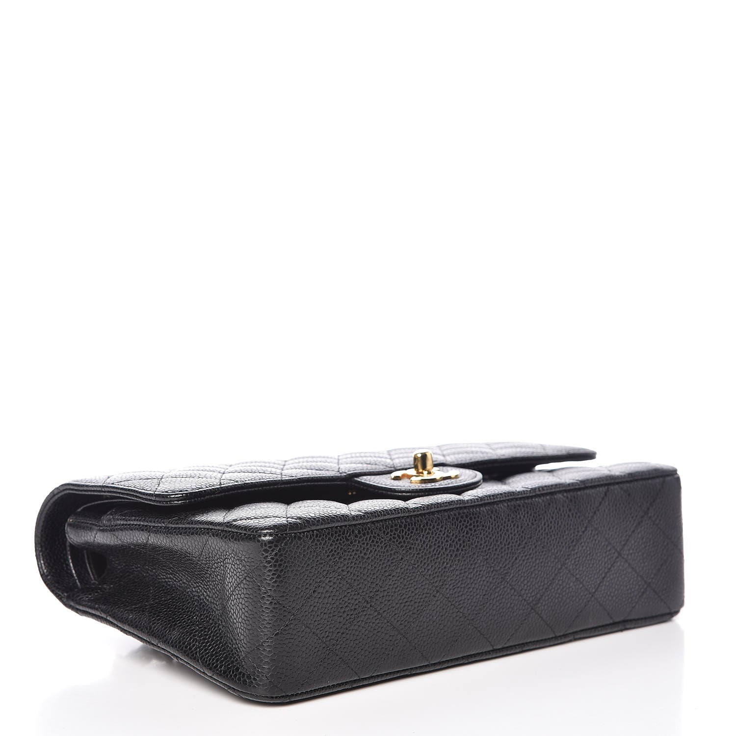 Chanel Caviar Quilted Medium Double Flap Black 4 of 10