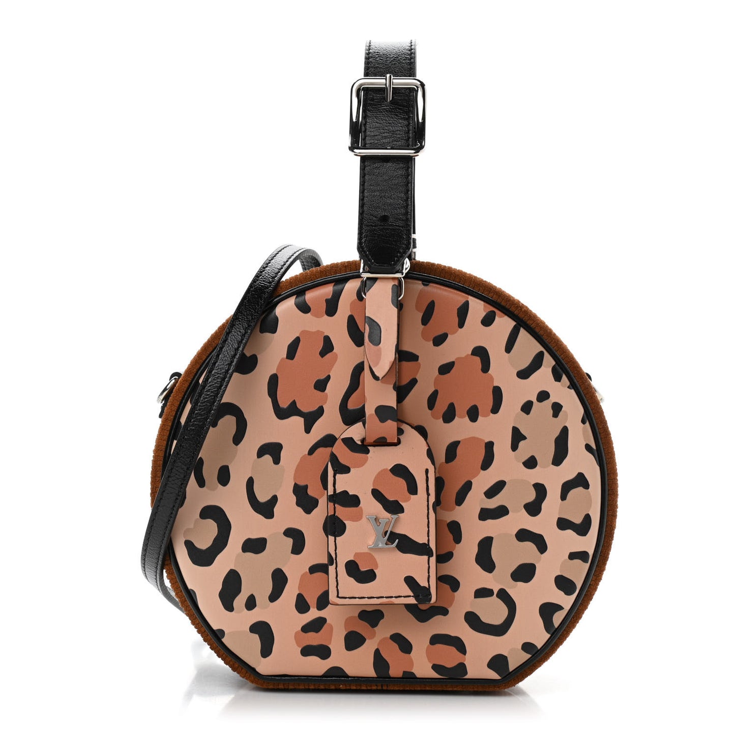 Reverse Monogram Leopard Petite Boite Chapeau