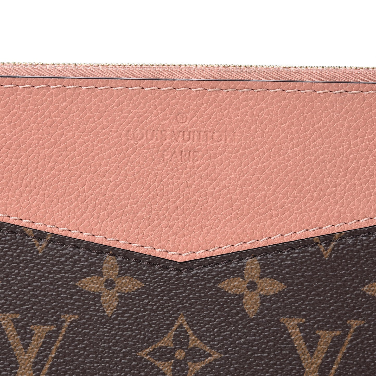Monogram Daily Pouch Peach
