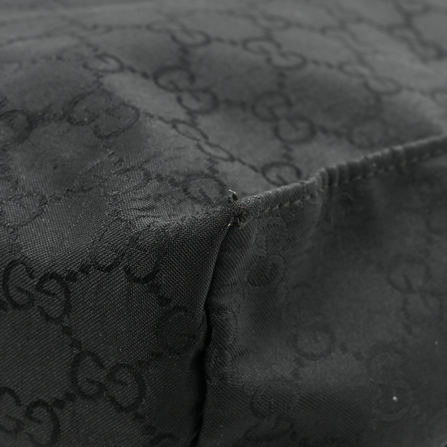 Gucci Nylon Monogram Vertical Tote Black 10 of 10
