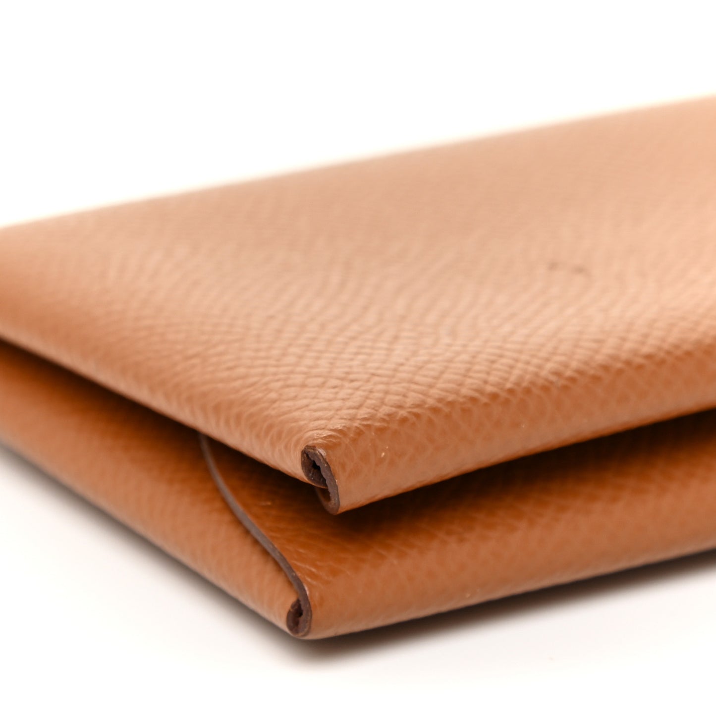 Epsom Calvi Duo Card Case Gold